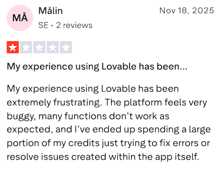 Lovable Review