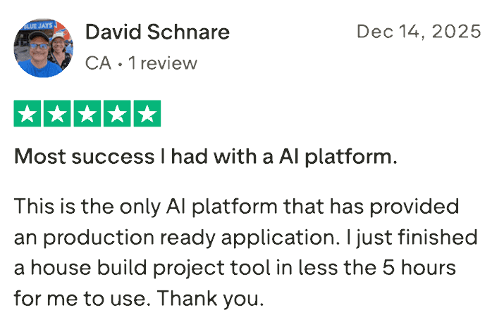 vly.ai testimonial 15